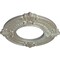 Ekena Millwork Benson Ceiling Medallion (Fits Canopies up to 4 1/8"), 9"OD x 4 1/8"ID x 5/8"P, Flash Gold CM09BNFLS - alternate 3